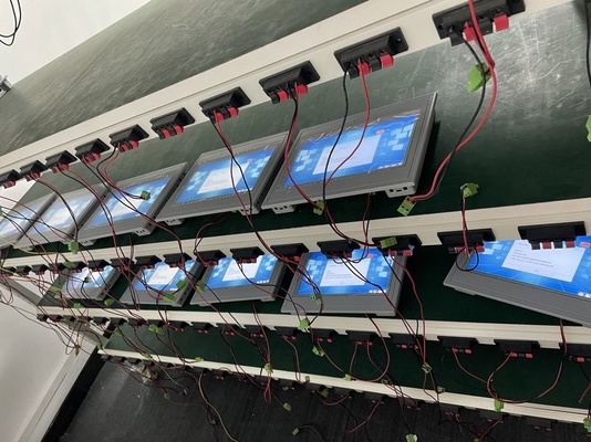 порт сети стандарта Ethernet панели экрана касания 10.1inch TFT LCD с программным обеспечением HMI