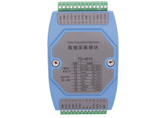 Новообращенный сигнала RTD LS-TD4015 6ch к RS485 PT100 к установке рельса Din передатчика температуры RS485