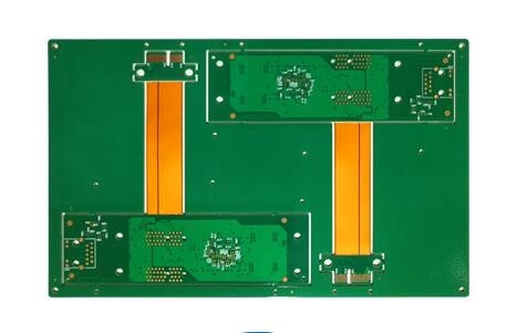 Палец золота ENIG 6 слоев доски FR4 PI PCB твердого гибкого трубопровода разнослоистый закончил