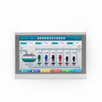 RAM Modbus интерфейса RS232 RS485 64MB машины человека 10Inch TFT LCD